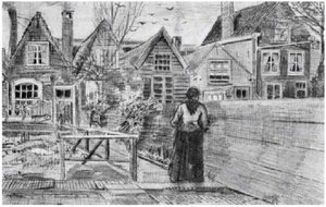 Siens Mutterhaus von Vincent van Gogh
